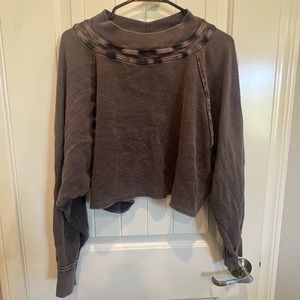 We the free top. Crop top long sleeve